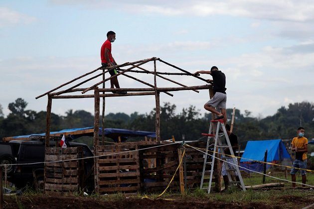 La invasión de terrenos se ha convertido en un negocio. Foto: EFE