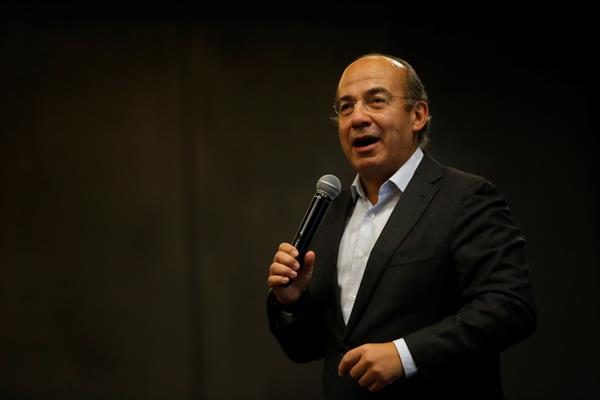 El expresidente de México, Felipe Calderón. Foto: EFE