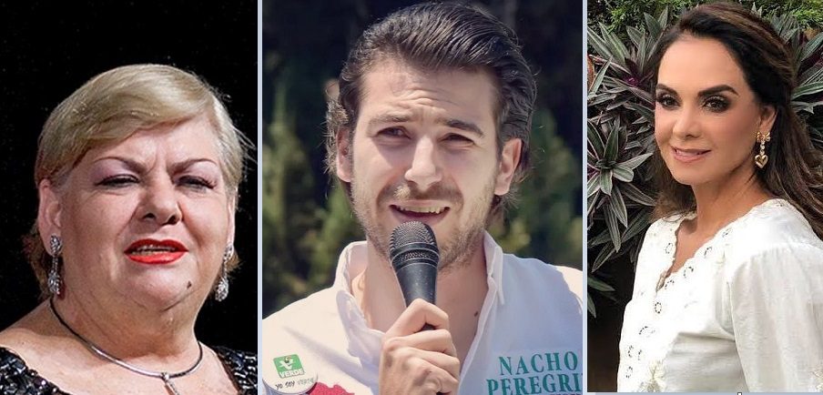 Paquita la del Barrio, Nachito 'Peregrín' y Lupita Jones. Instagram/Infobae
