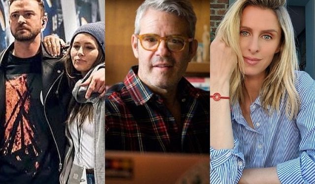 Justin Timberlike y su esposa, Jessica Biel; Andy Cohen y Nicky Hilton. Fotos: Instagram
