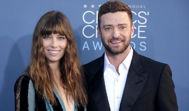 Jessica Biel y su marido el actor y cantante Justin Timberlake.  Foto: EFE