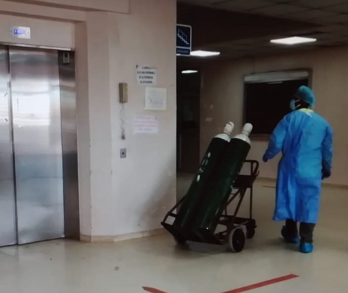 No se descarta la posibilidad de abrir nuevas salas de hospitalización. Foto: Eric A. Montenegro