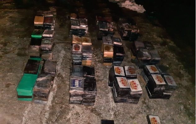 La droga fue ubicada en el área Galera, en la Comarca Guna Yala. Foto: Cortesía Senan