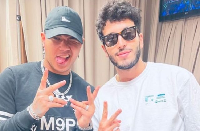 'El Boza' y Sebastián Yatra. Foto: Instagram