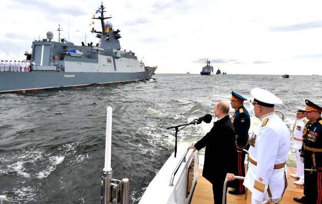 El jefe El Jefe del Kremlin se refirió a las armas hipersónicas de alta precisión que sigue perfeccionando Rusia. Foto: EFE