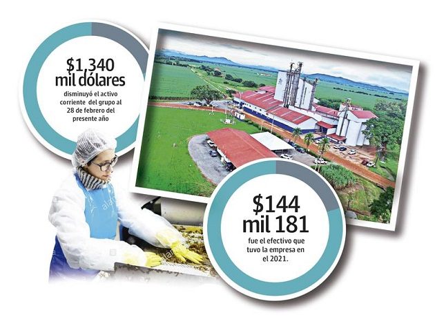 La empresa atribuyó esta situación a la disminución en los volúmenes de venta de las diferentes compañías del grupo.