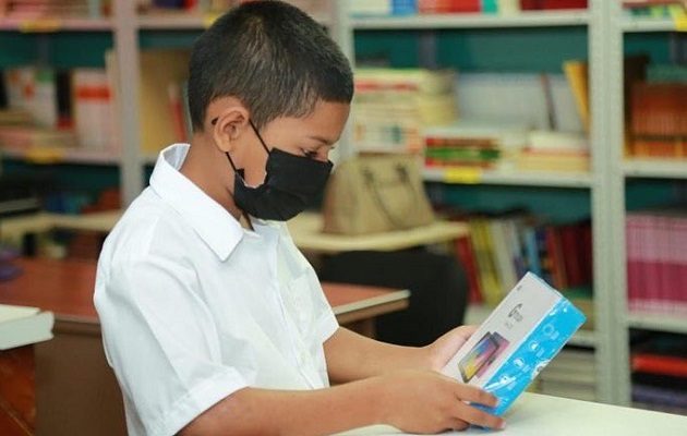 Las clases semipresenciales se imparten en zonas con baja matrícula y poca incidencia de coronavirus. Foto: Cortesía Meduca
