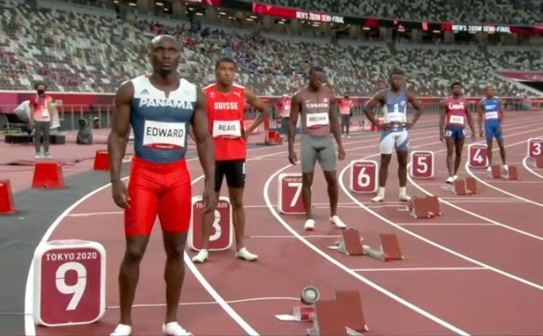 Alonso Edward estuvo en el carril 9 en el serie 2.