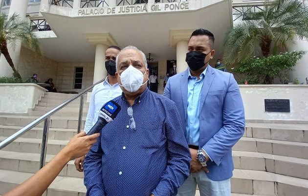 Luis Eduardo Camacho condenó la manipulación de justicia que hay en Panamá. Foto: Luis Ávila