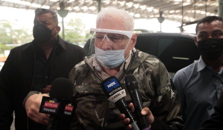 El expresidente de la República, Ricardo Martinelli, ha indicado que demostrará una y mil veces su inocencia. Foto: Víctor Arosemena