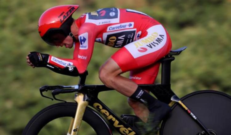 Primoz Roglic fue superior. Foto: EFE