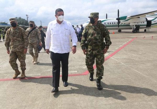 Ministro de SEguridad, Juan Manuel Pino. Foto: Cortesía Minseg