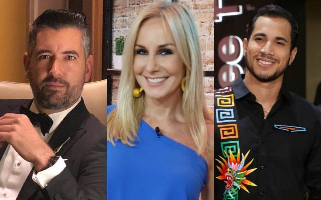 Ricardo Velásquez, Karen Chalmers y Elmis Castillo. Fotos: Archivo