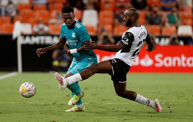 Vinicius lleva cinco goles en la presente temporada. Foto: EFE