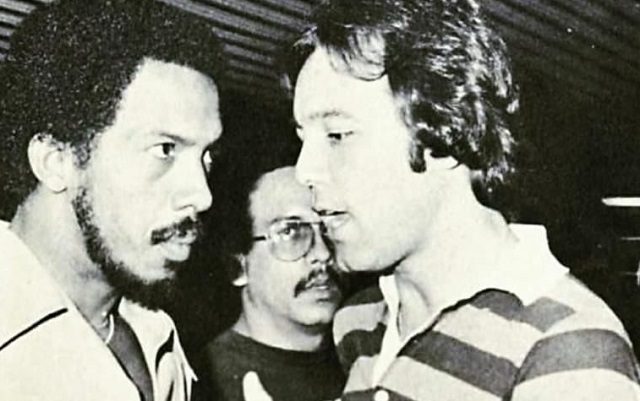 Roberto Roena y Rubén Blades. Foto: Instagram