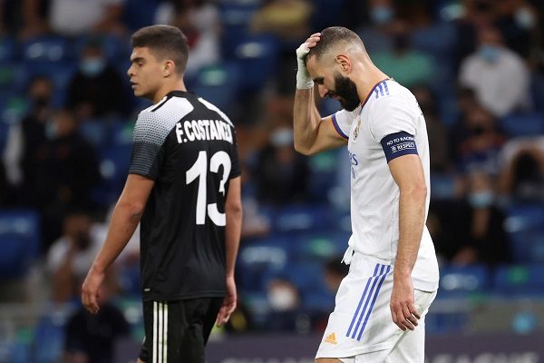 Karin Benzema, lamenta la derrota del Real Madrid. Foto:EFE