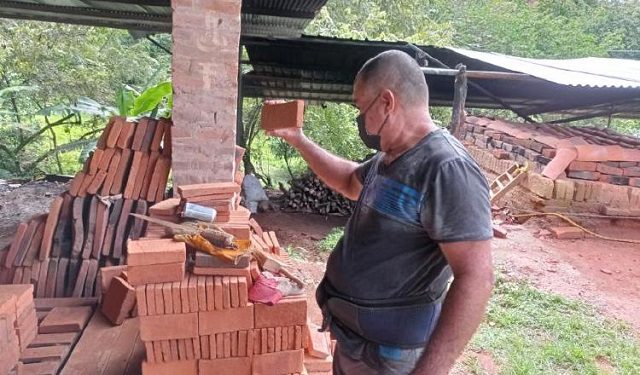 El proyecto contempla la construcción de una galera y un horno. Foto: MiAmbiente