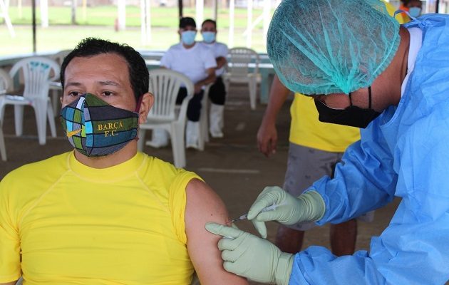 Las personas en privación de libertad  tienen el derecho a elegir si se vacunan o no. Foto: Cortesía  Sistema Penitenciario