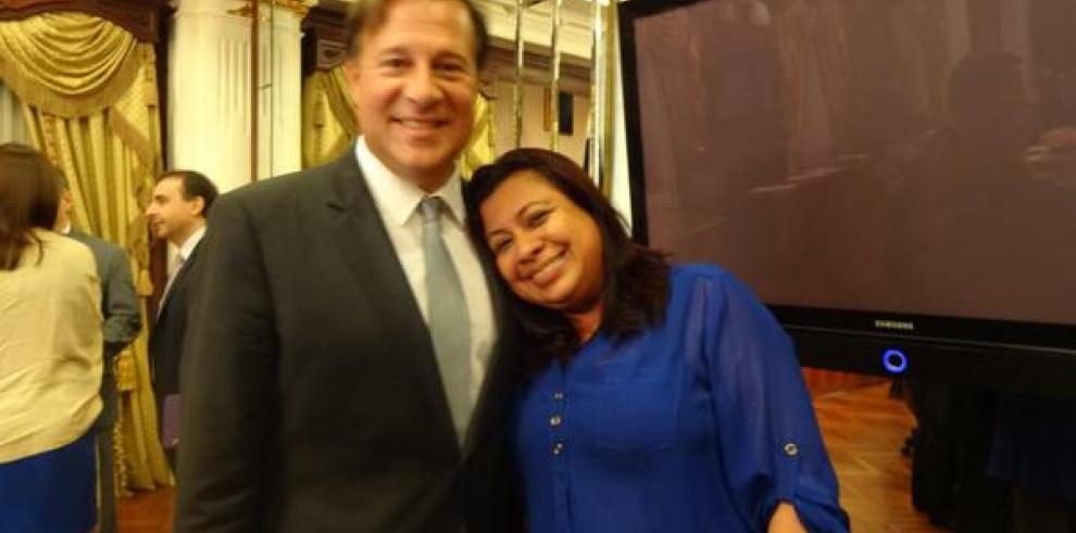 Castalia Pascual era muy allegada al entonces presidente Juan Carlos Varela. Foto: Cortesía