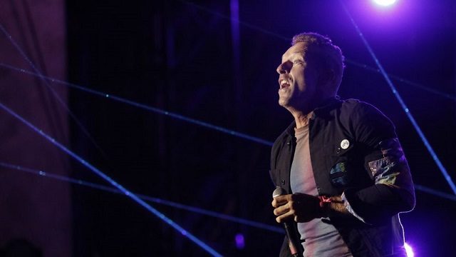 Chris Martin, líder de Coldplay. Foto: EFE / EPA / Peter Foley