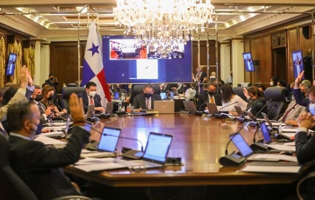 El Consejo de Gabinete se reunió este jueves 21 de octubre para definir el tema. Foto: Cortesía Presidencia de la República