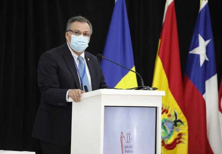 Presidente de la Corte Suprema de Justicia, Luis Ramón Fábrega.