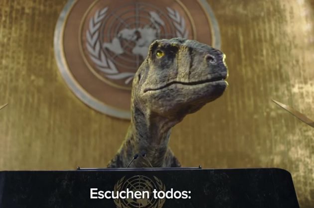 La dinosaurio destaca cómo el apoyo financiero a los combustibles fósiles a través de subsidios es contraproducente frente a la amenaza del cambio climático.