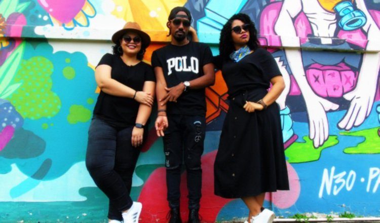 Karla Ruíz, Oriel Camargo y Karina Castillo. Cortesía