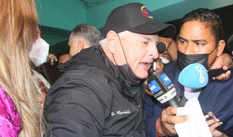 Cientos de seguidores de Martinelli se reunieron en el SPA para alentar a su líder y posteriormente celebrar su absolución. Foto: Víctor Arosemena