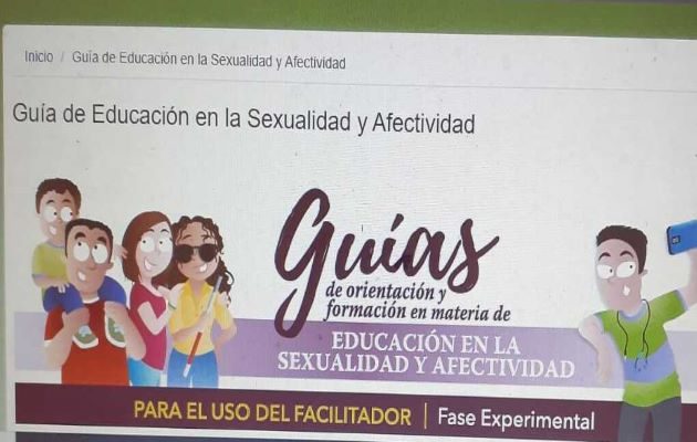 En el portal del Meduca se puede ingresar a las guías para conocer su contenido. Foto: Alberto Pinto