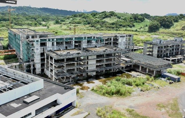 La Ciudad de la Salud debe concluir en diciembre del 2023. Foto: Cortesía CSS