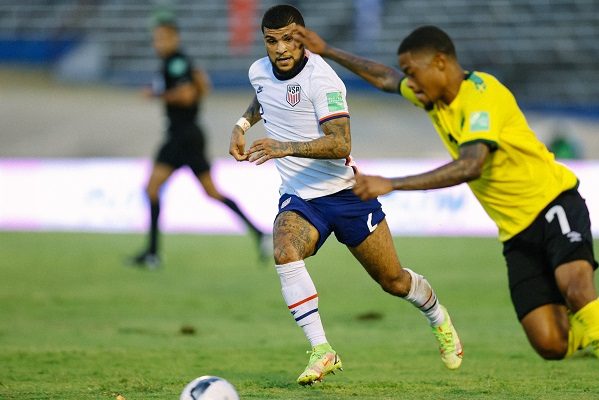 Jamaica y Estados Unidos empataron 1-1. Foto: @Concacaf