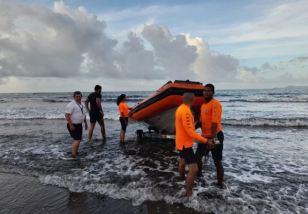 En el rescate participó personal de MiAmbiente y Sinaproc. Foto: Cortesía MiAmbiente