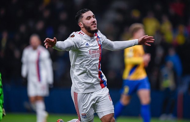 Olympique de Lyon vino de atrás para derrotar 1-3 al Brondby. Foto: @OL