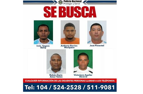 Integrantes de la banda criminal "Los HP", que supuestamente opera en el sector de Panamá Este.
