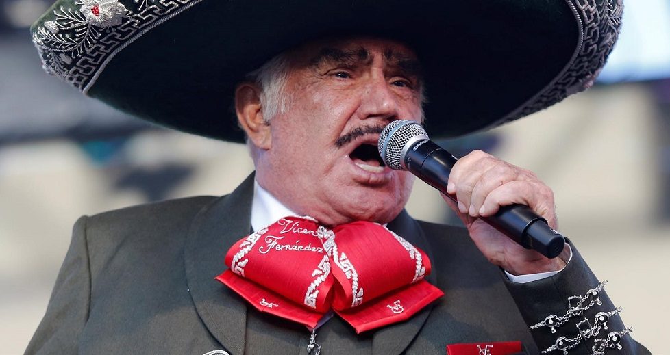Vicente Fernández. Foto: EFE