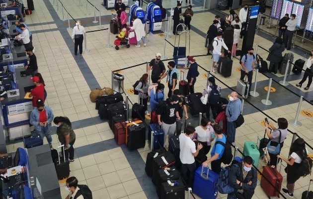 Noviembre fue el segundo mes consecutivo con un movimiento de más de un millón de viajeros en el Aeropuerto de Tocumen. Foto: Cortesía