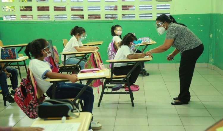 Según el Meduca, 60% de las escuelas recibieron estudiantes este año, aunque la mayoría de los padres decidió no enviar a sus hijos. Foto: Cortesía