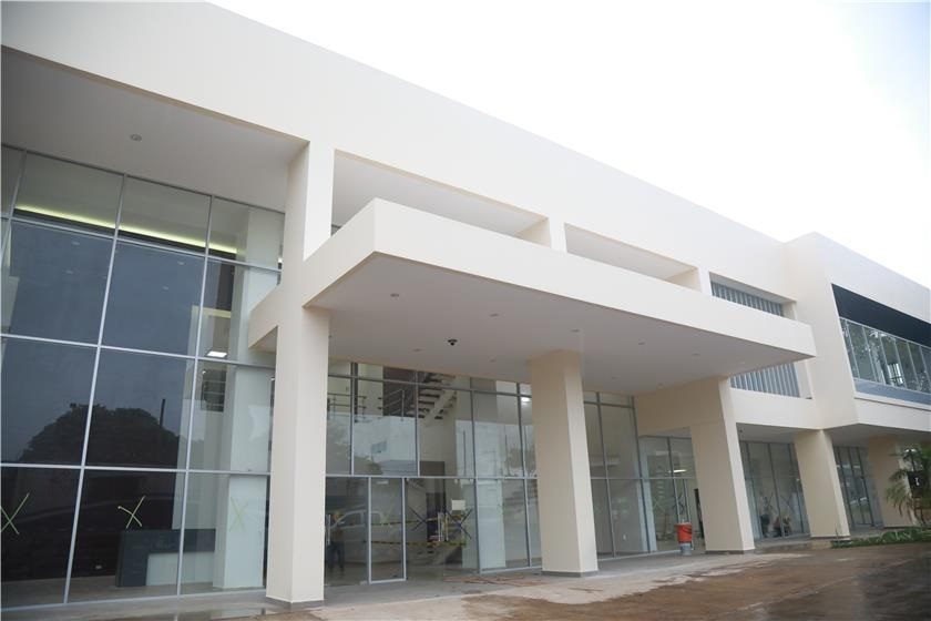 El edificio contará con amplias oficinas, salas de capacitación y simulación de audiencias. Foto: Mayra Madrid 