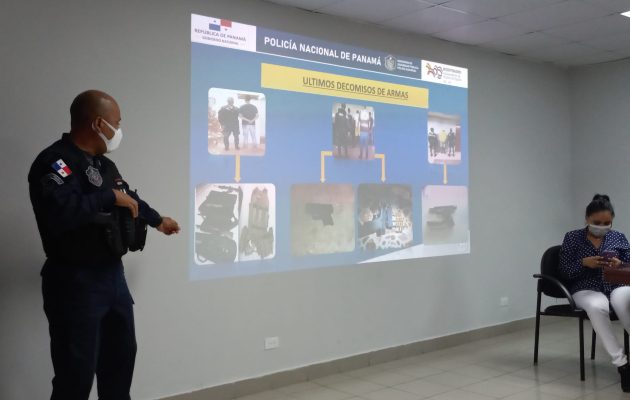 Méndez informó que se había podido sacar de circulación 310 armas de fuego hasta el momento, siendo aprehendidas otras 137 personas por este delito. Foto: Diomedes Sácnhez