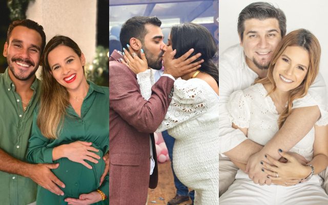 Alexis Sittón y Verónica Riviera, Sara Bello y Agustín De Gracia y su esposo. Fotos: Instagram