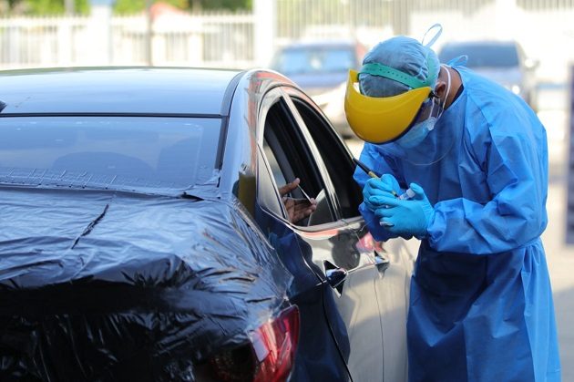 En las últimas 24 horas se aplicaron 19,521 pruebas nuevas de contagio en Panamá. Foto: Cortesía Minsa