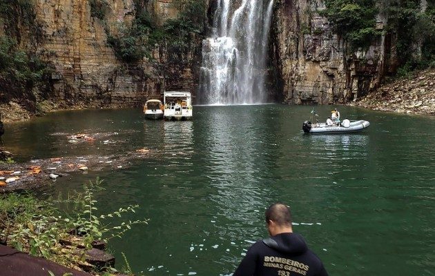 Tragedia en el  lago Furnas en Brasil. Foto: EFE