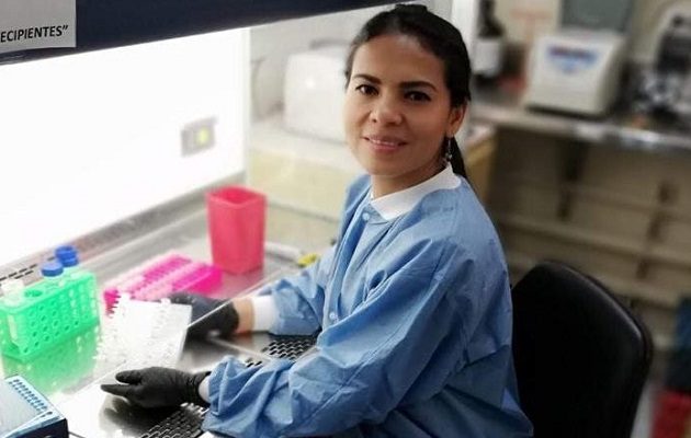 Leyda Ábrego es profesora asistente en la Universidad de Panamá. Foto: Cortesía: Gorgas