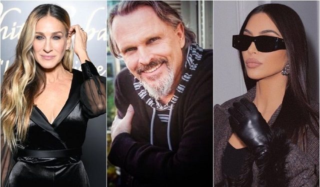 Sarah Jessica Parker, Miguel Bosé y Kim Kardashian. Foto: Instagram
