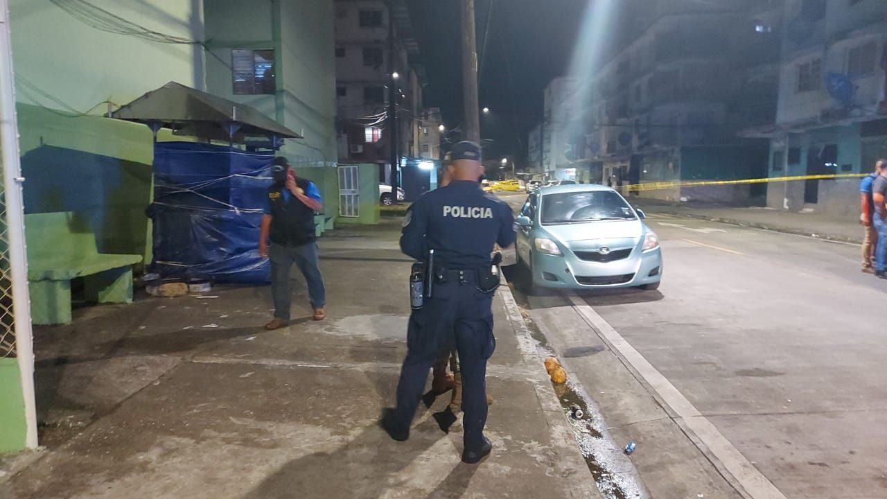Por el momento se desconoce el móvil de este nuevo tiroteo en la ciudad de Colón. Foto. Diomedes Sánchez