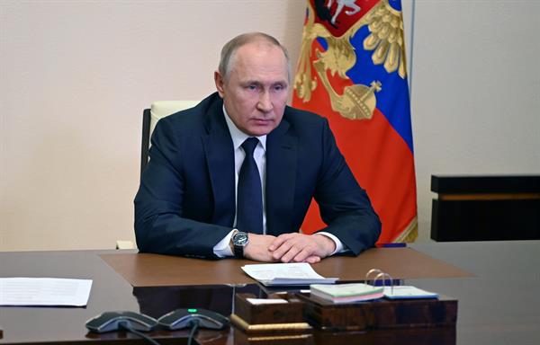 Presidente de Rusia, Vladímir Putin.
