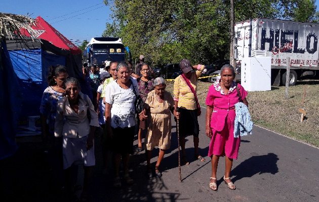 Los peregrinos llegan a Atalaya desde distintos puntos de la geografía nacional. Foto. Melquiades Vásquez