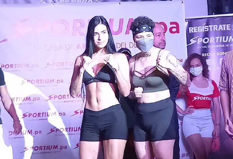 La colombiana Mónica Henao (izq.) y la panameña Mónica Henao.