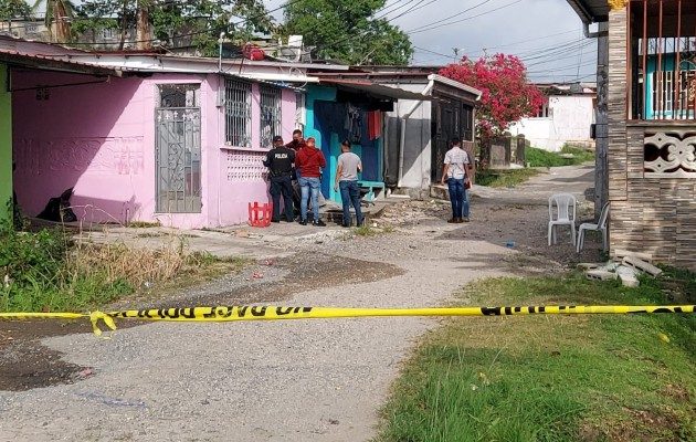 El suceso ocurrió el 17 de marzo, cuando llegaron varios sujetos, entre ellos el adolescente, y comenzaron a disparar hiriendo al infante. Foto. Diomedes Sánchez